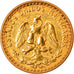 Coin, Mexico, 2 Pesos, 1945, Mexico City, EF(40-45), Gold, KM:461