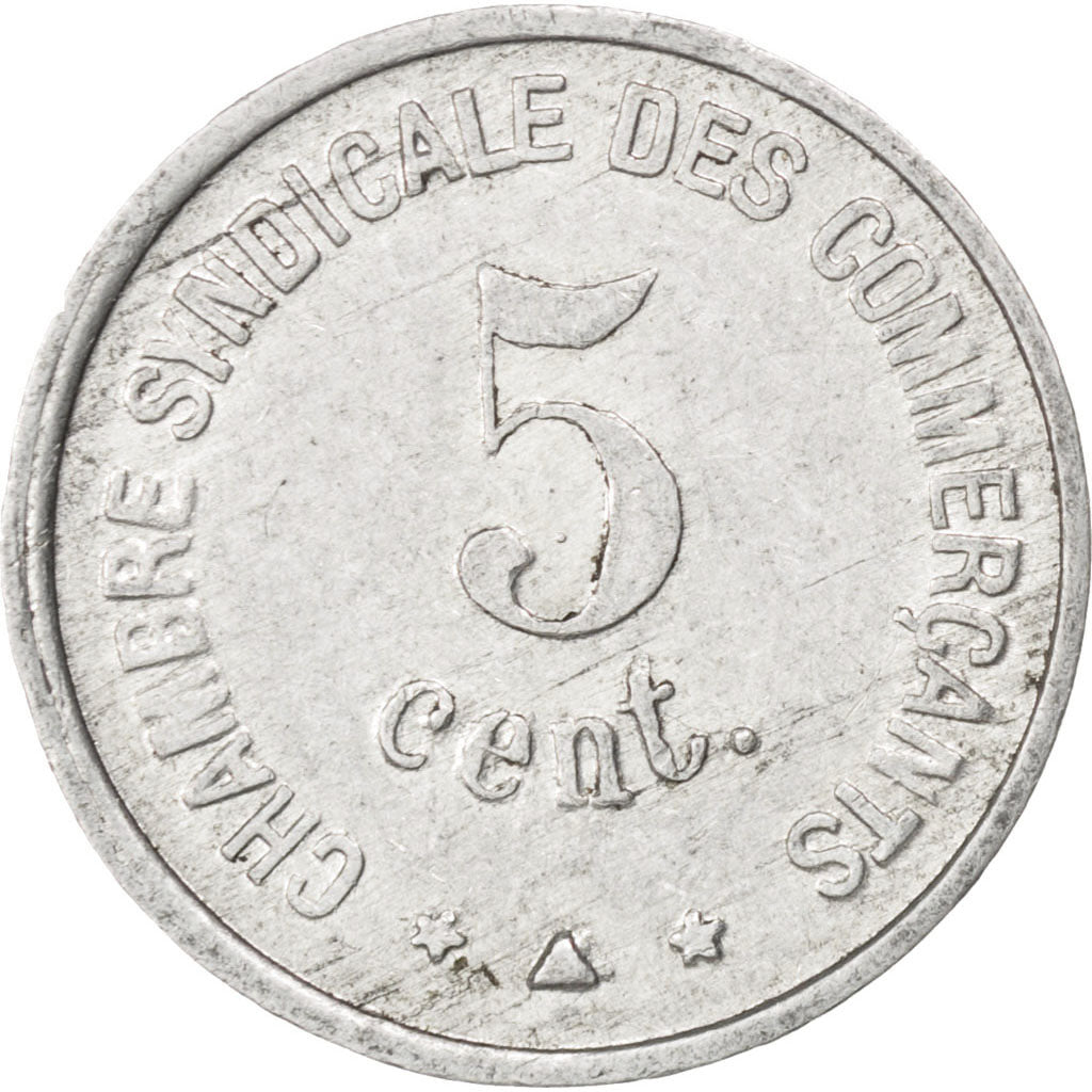 France, 5 Centimes, 1921, EF(40-45), Aluminium, Elie #10.12, 0.95