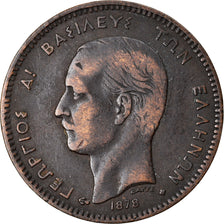 Coin, Greece, George I, 5 Lepta, 1878, VF(20-25), Copper, KM:54
