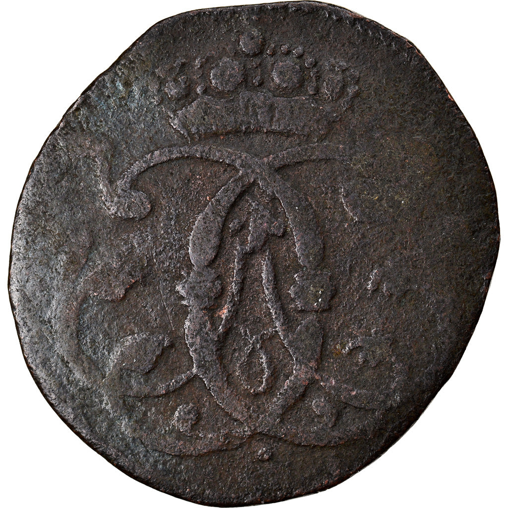 Moneda, Estados alemanes, COLOGNE, Clemens August, 1/4 St, 1747, Cologne, BC