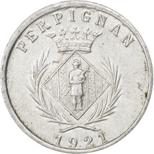 Perpignan, Chambre Syndicale des Commerçants, 5 Centimes 1921, Elie 10.12