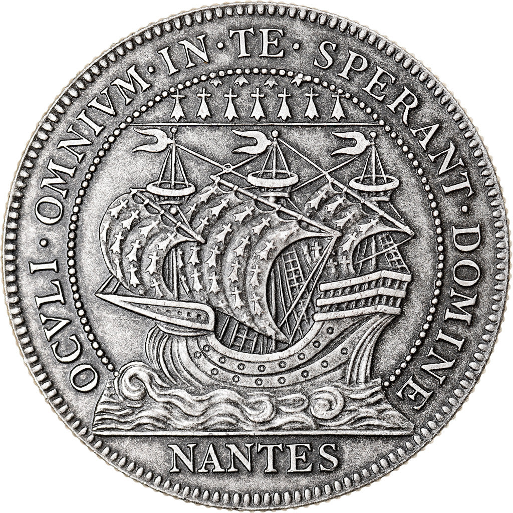 Francia, Token, Chambre de Commerce de Nantes, SPL-, Argento