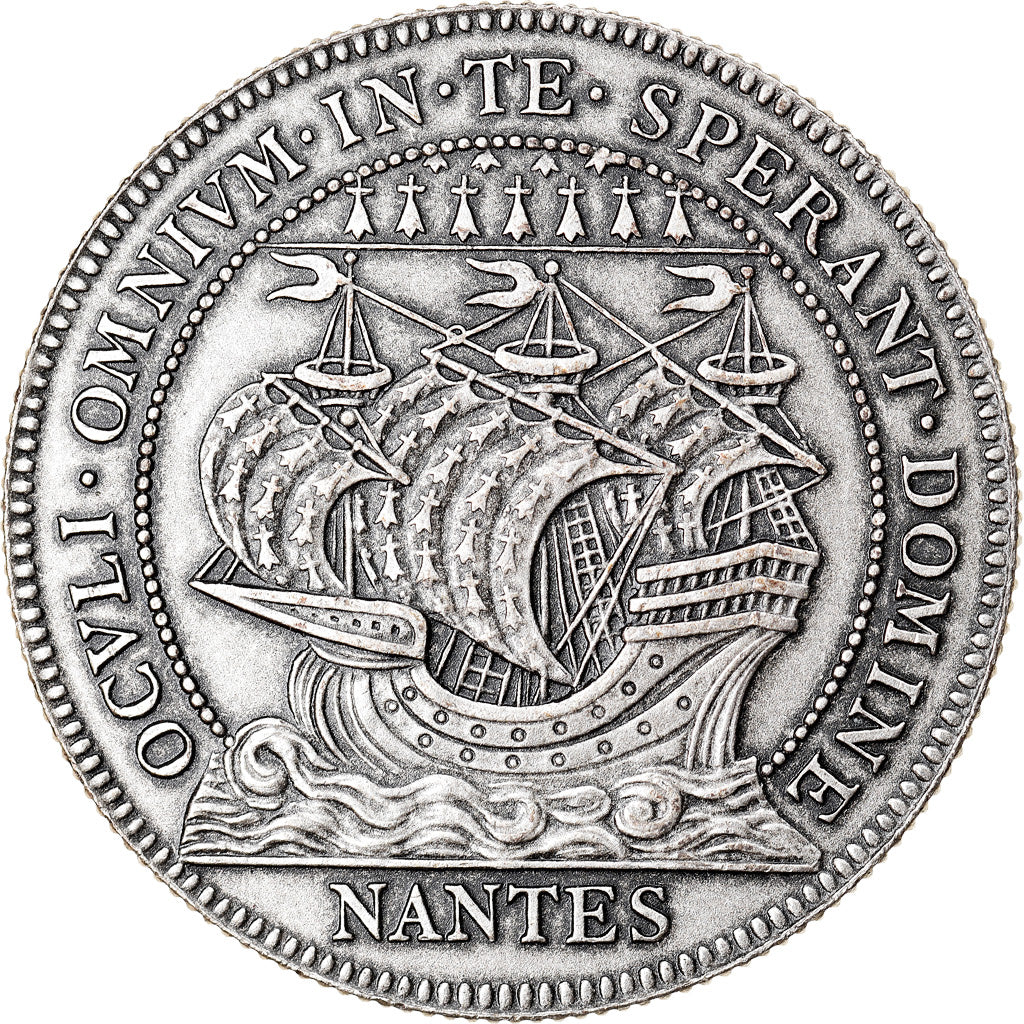 France, Jeton, Chambre de Commerce de Nantes, SUP, Argent