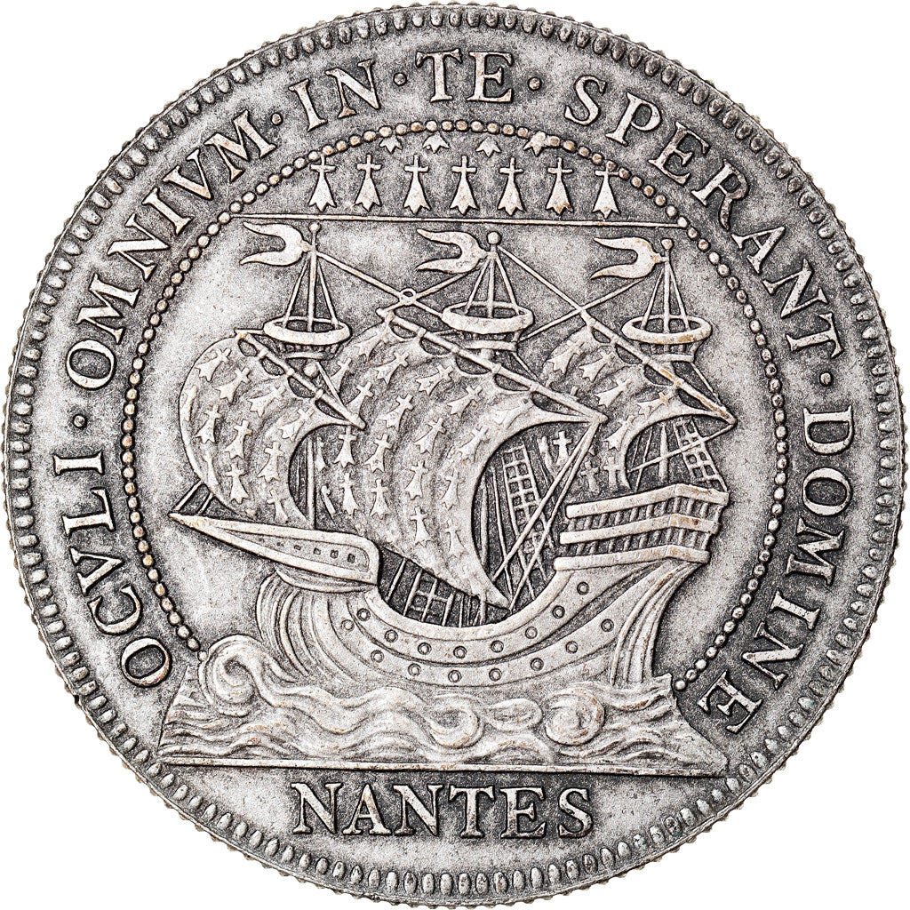 France, Jeton, Chambre de Commerce de Nantes, SUP, Argent