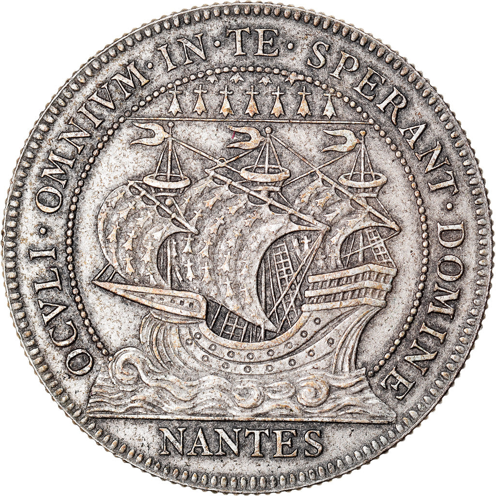 France, Jeton, Chambre de Commerce de Nantes, SUP, Argent