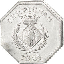 Perpignan, Chambre Syndicale des Commerçants, 10 Centimes 1921, Elie 10.13