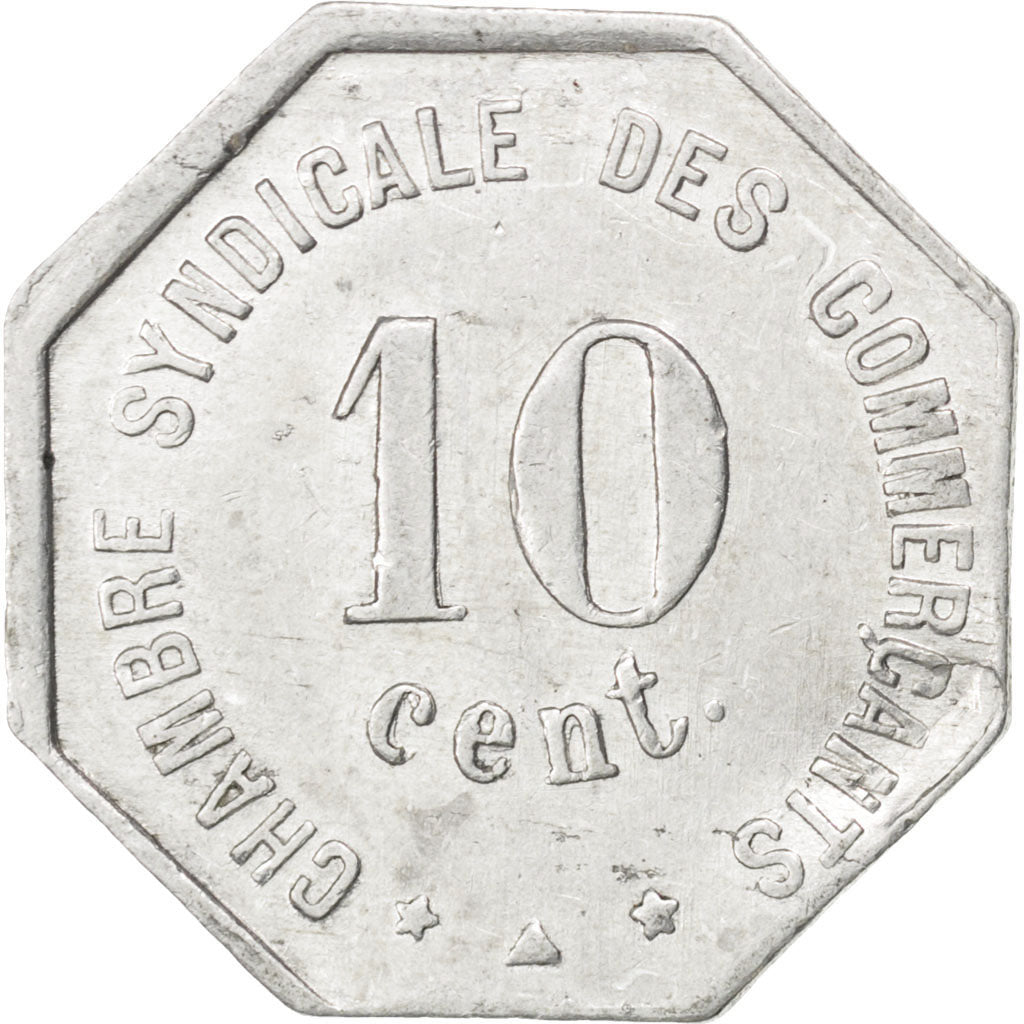 France, 10 Centimes, 1921, EF(40-45), Aluminium, Elie #10.13, 1.08