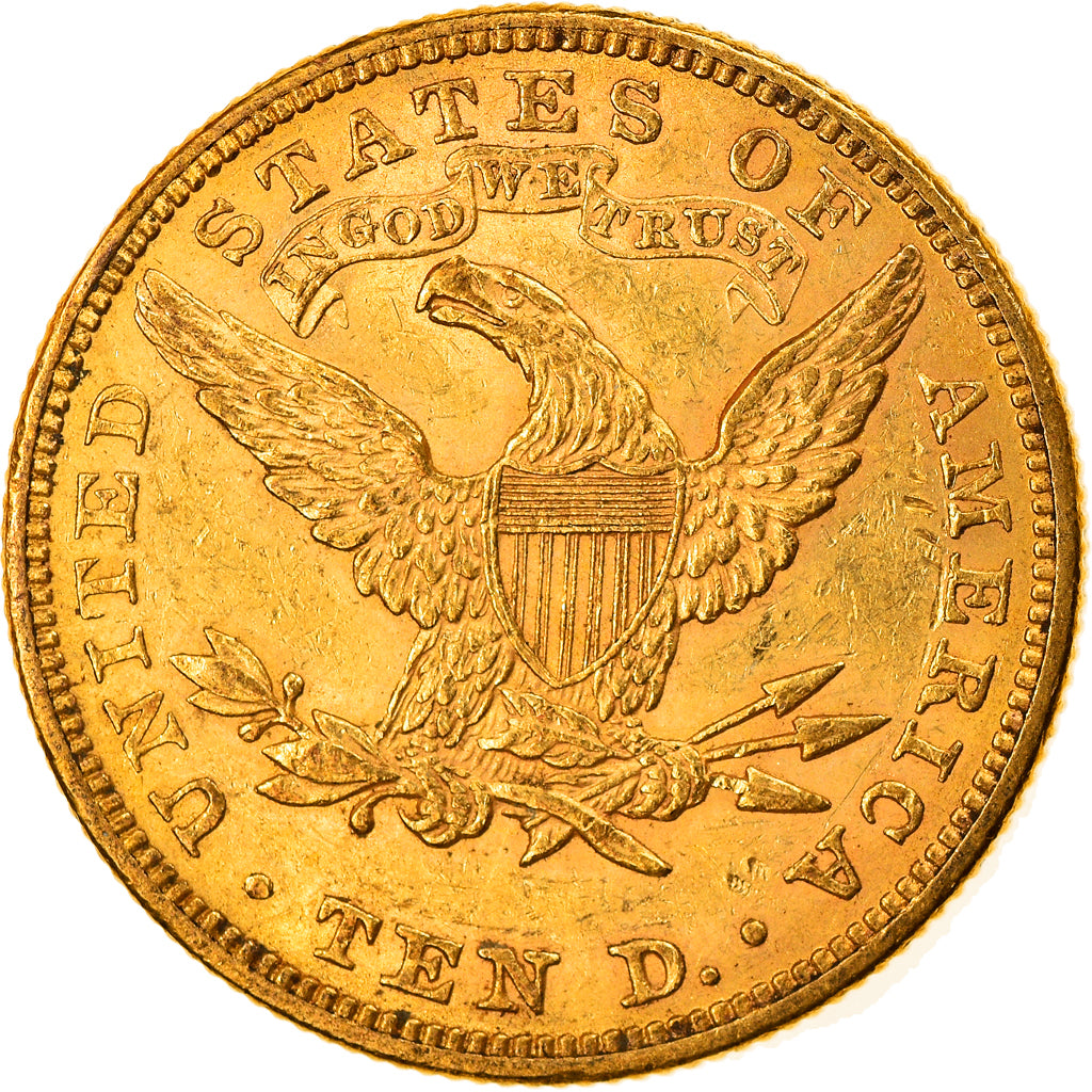 Munten, Verenigde Staten, Coronet Head, $10, Eagle, 1882, U.S. Mint