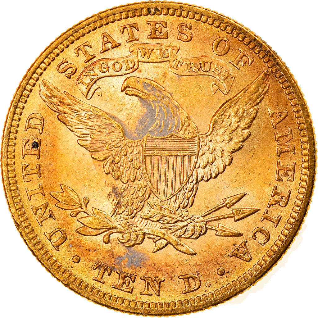 Moneda, Estados Unidos, Coronet Head, $10, Eagle, 1899, U.S. Mint, Philadelphia