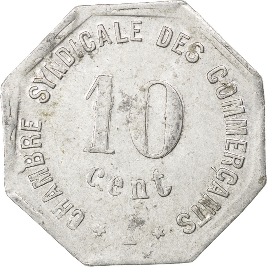 Moneta, Francia, 10 Centimes, 1921, BB, Alluminio, Elie:10.13