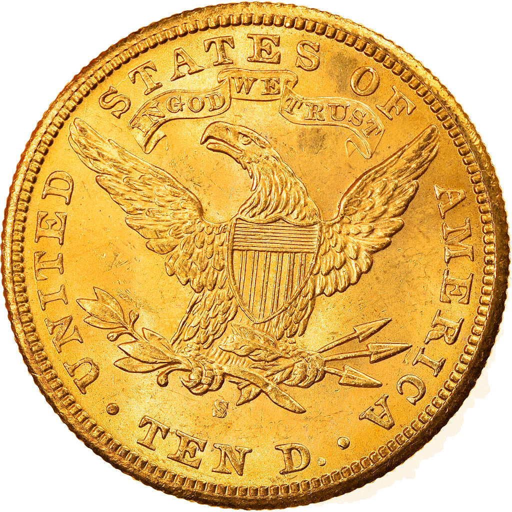 Munten, Verenigde Staten, Coronet Head, $10, Eagle, 1902, U.S. Mint, San