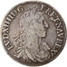 Moneta, Francia, Louis XIV, 1/2 Écu au buste juvénile, 1/2 Ecu, 1660, Rennes