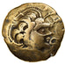 Moneda, Namnetes, Stater, 80-50 BC, Nantes, MBC, Electro, Delestrée:manque.