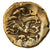 Moneda, Namnetes, Stater, 80-50 BC, Nantes, MBC, Electro, Delestrée:manque.