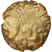 Munten, Aulerques Éburovices, Stater, 60-50 BC, FR+, Goud, Delestrée:2395