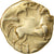 Monnaie, Vénètes, 1/4 Statère, 2ème siècle av. JC, TTB, Or, Delestrée:2124