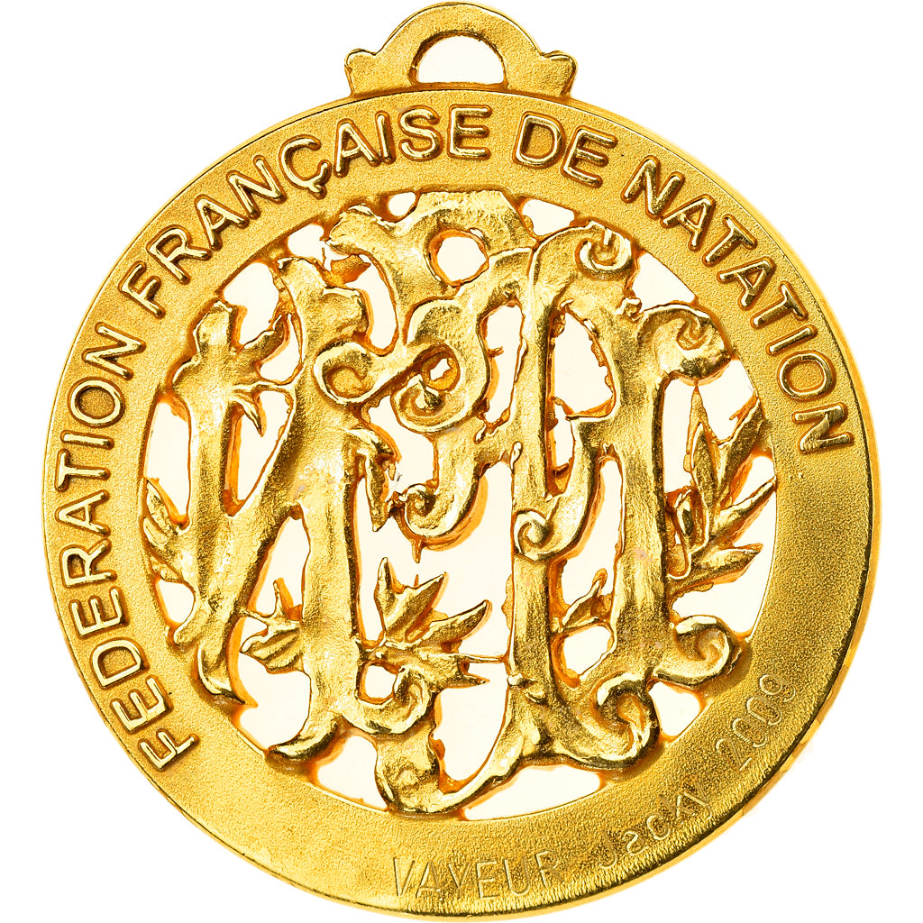 France, Médaille, fédération française de natation, 2009, SPL, Or