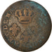 Coin, FRENCH GUIANA, 2 Sous, 1789, Paris, VF(20-25), Billon, KM:1, Lecompte:20