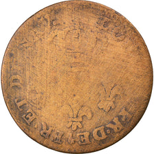 Monnaie, FRENCH GUIANA, 2 Sous, 1789, Paris, B+, Billon, KM:1, Lecompte:20