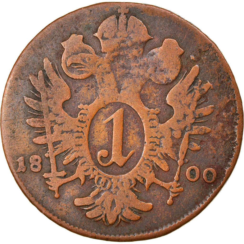 Münze, Österreich, Franz II (I), Kreuzer, 1800, Vienne, S+, Billon, KM:2111