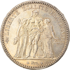 Münze, Frankreich, Hercule, 5 Francs, 1873, Paris, VZ, Silber, KM:820.1