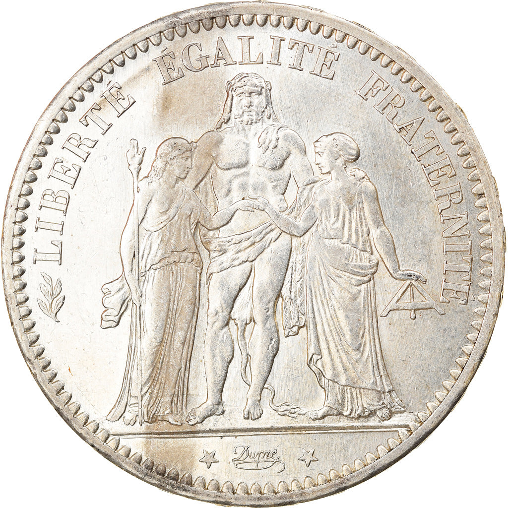 Münze, Frankreich, Hercule, 5 Francs, 1873, Paris, VZ+, Silber, KM:820.1