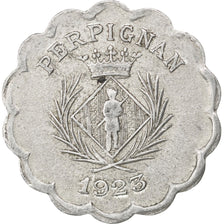 France, 25 Centimes, 1923, EF(40-45), Aluminium, Elie #10.17, 1.08