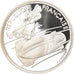 Münze, Frankreich, Bobsledding, 100 Francs, 1990, Albertville 92, STGL, Silber
