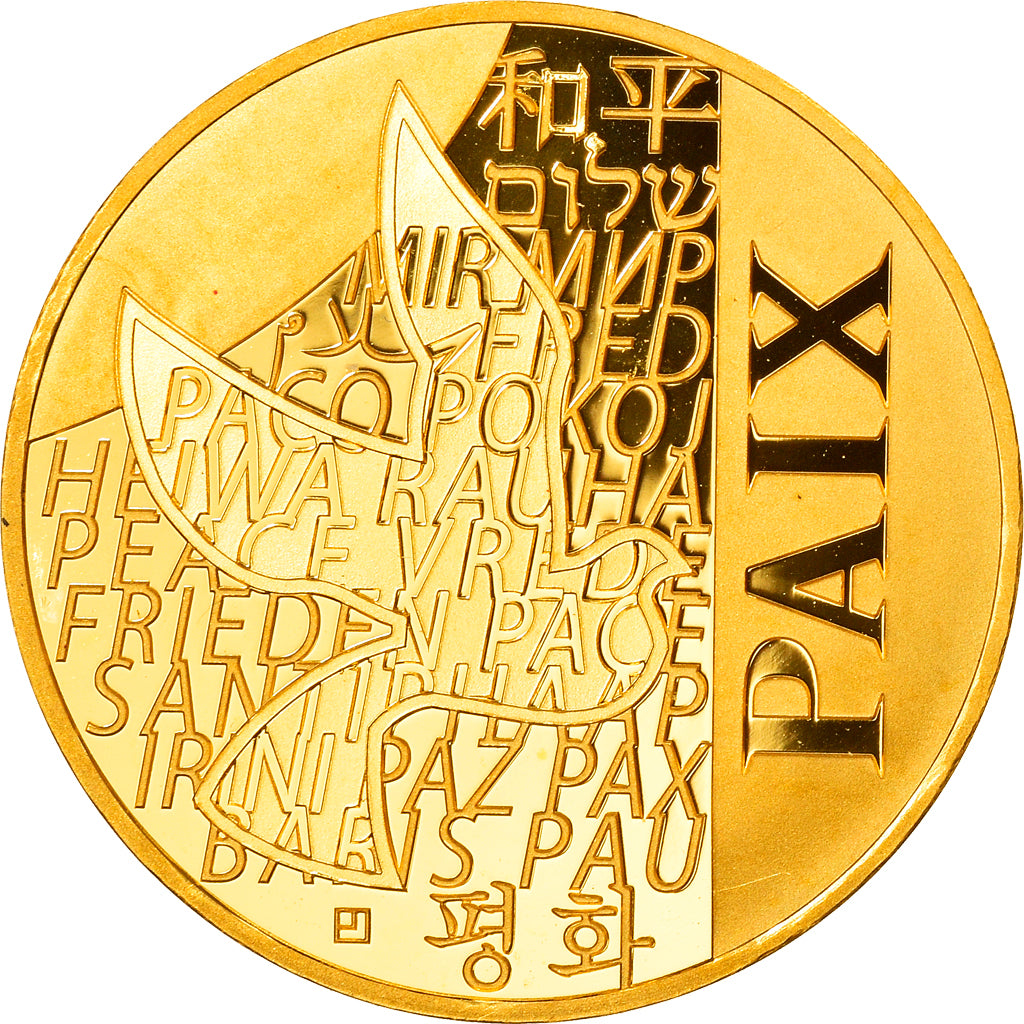 Frankreich, 250 Euro, Paix, 2013, STGL, Gold