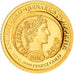 Münze, Cookinseln, Elizabeth II, ancient gold quinarius of Augustus, 5 Dollars