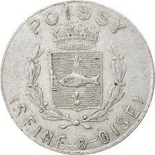 Poissy, Union du Commerce et de l'Industrie, 10 Centimes 1918, Elie 10.2