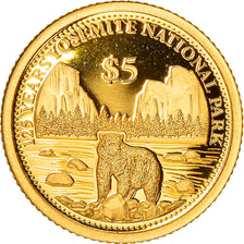Moneta, Isole Cook, Elizabeth II, 125 years Yosemite national park, 5 Dollars