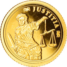 Munten, Ivoorkust, Justice, 1500 Francs CFA, Proof, FDC, Goud
