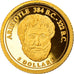 Moneda, Islas Cook, Aristotle, 5 Dollars, 2008, FDC, Oro