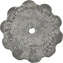 France, 2 Centimes, EF(40-45), Zinc, Elie #15.2, 1.53