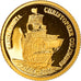Moneda, Palaos, Christofer Colombus, Dollar, 2006, FDC, Oro