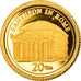 Moneda, Vanuatu, Panthéon, 20 Vatu, 2009, FDC, Oro