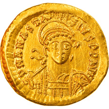 Coin, Anastasius I, Solidus, 492-507, Constantinople, Offizin 6, AU(55-58)