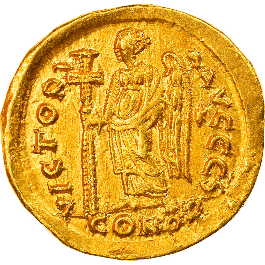 Munten, Anastasius I, Solidus, 492-507, Constantinople, Offizin 6, PR, Goud