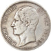 Moneda, Bélgica, Leopold I, 5 Francs, 5 Frank, 1865, BC+, Plata, KM:17