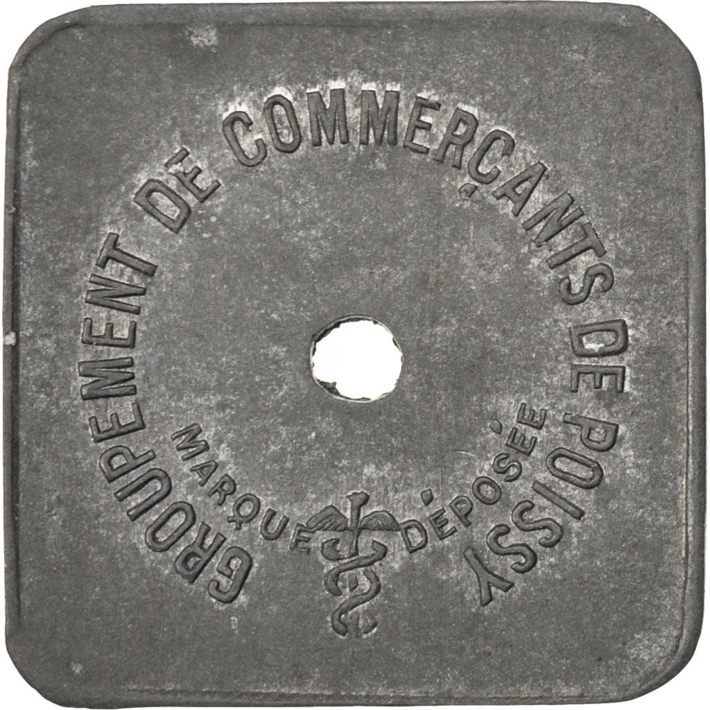 France, 50 Centimes, EF(40-45), Zinc, Elie #15.6, 2.17