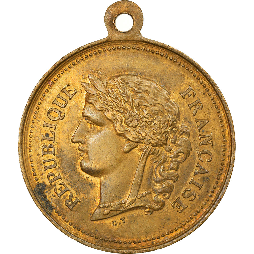 França, Medal, troisième République, Souvenir du grand concours, Artes e