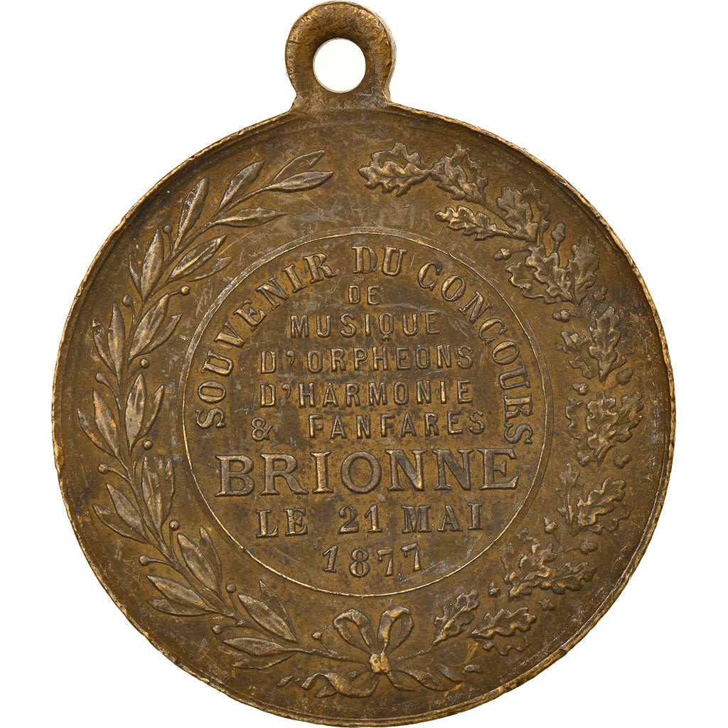 França, Medal, troisième République, Souvenir du grand concours, Artes e