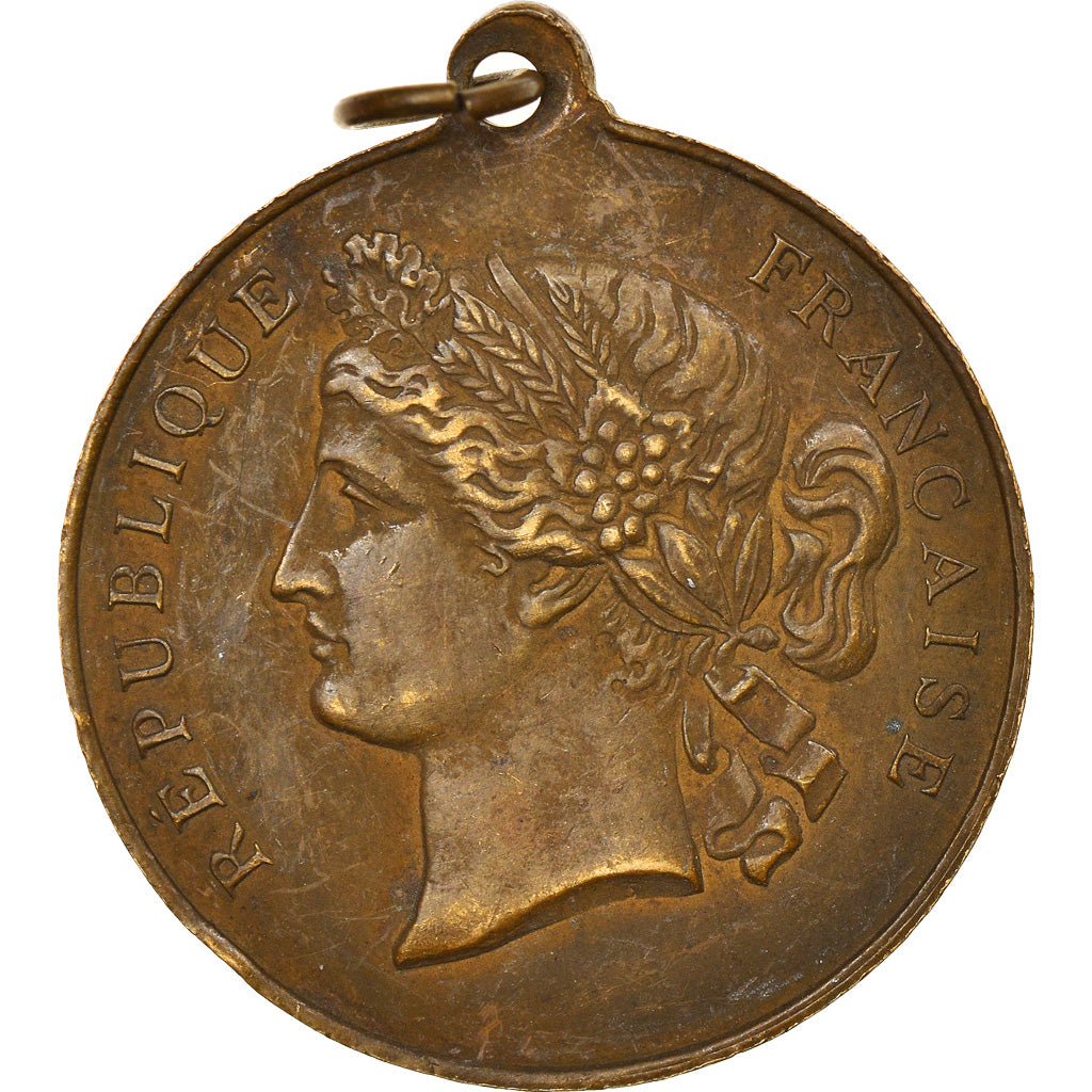 France, Jeton, Souvenir de la cavalcade, 1880, ROUEN, TTB+, Laiton