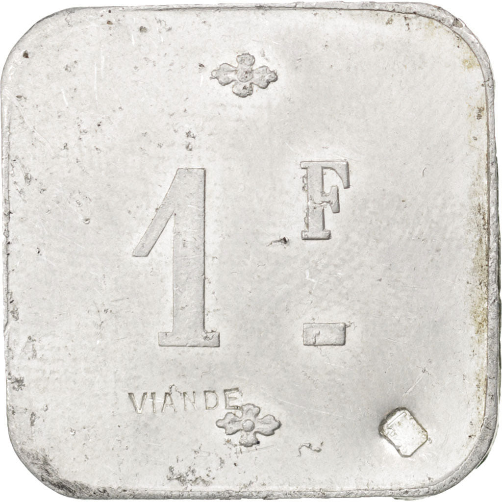 Moneta, Francia, 1 Franc, BB, Alluminio, Elie:20.3