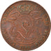 Moneda, Bélgica, Leopold I, 5 Centimes, 1856, MBC+, Cobre, KM:5.1