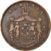 Münze, Rumänien, Carol I, 10 Bani, 1867, S+, Kupfer, KM:4.2