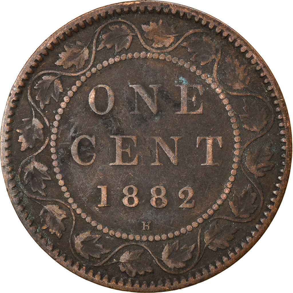 Moeda, Canadá, Victoria, Cent, 1882, Royal Canadian Mint, VF(30-35), Bronze