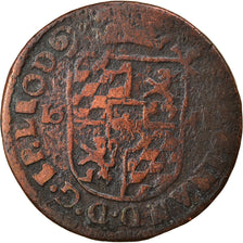 Moneta, LIEGE, Ferdinand, Liard, 1641, Liege, MB, Rame, KM:37