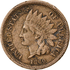 Münze, Vereinigte Staaten, Indian Head Cent, Cent, 1860, U.S. Mint